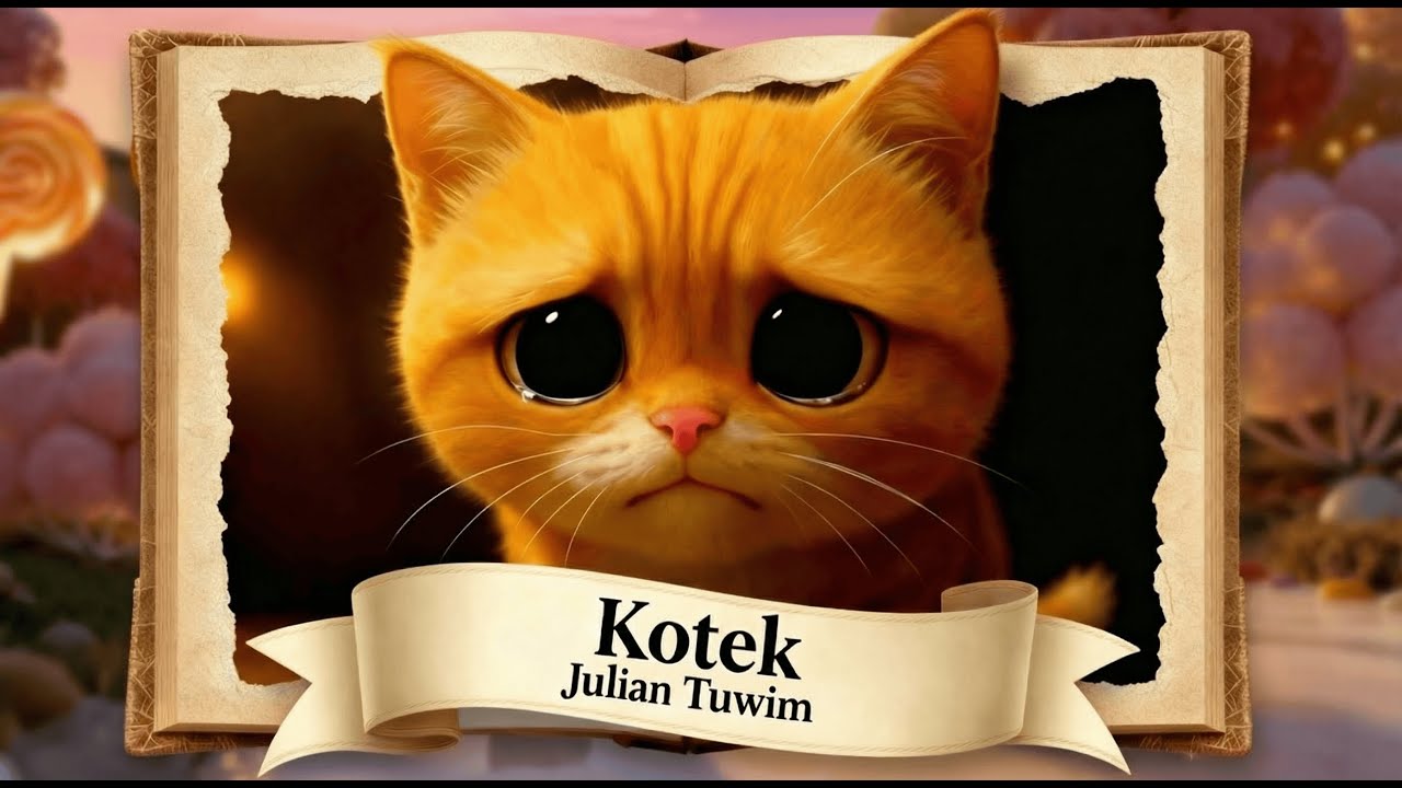 Польская анимированная адаптация стихотворения «Котенок» Юлиана Тувима 🐱🥛