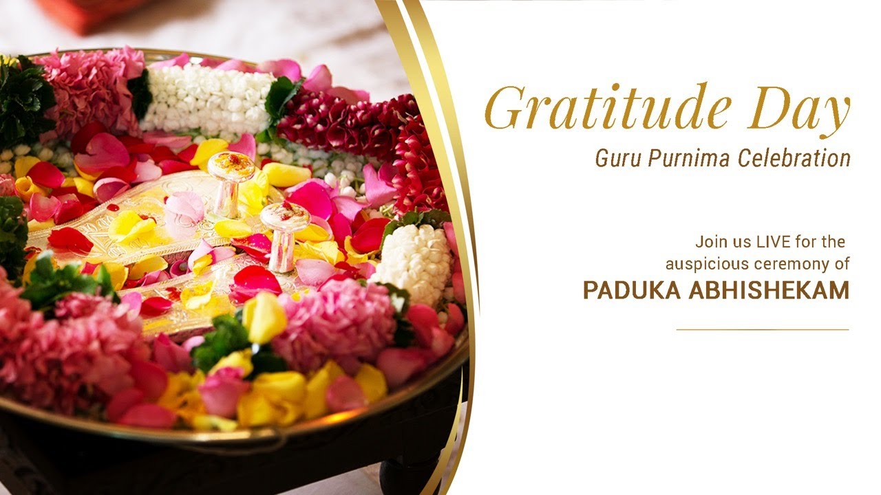 LIVE | Guru Purnima 2021 | गुरू पूर्णिमा उत्सव | Paduka Abhishekam