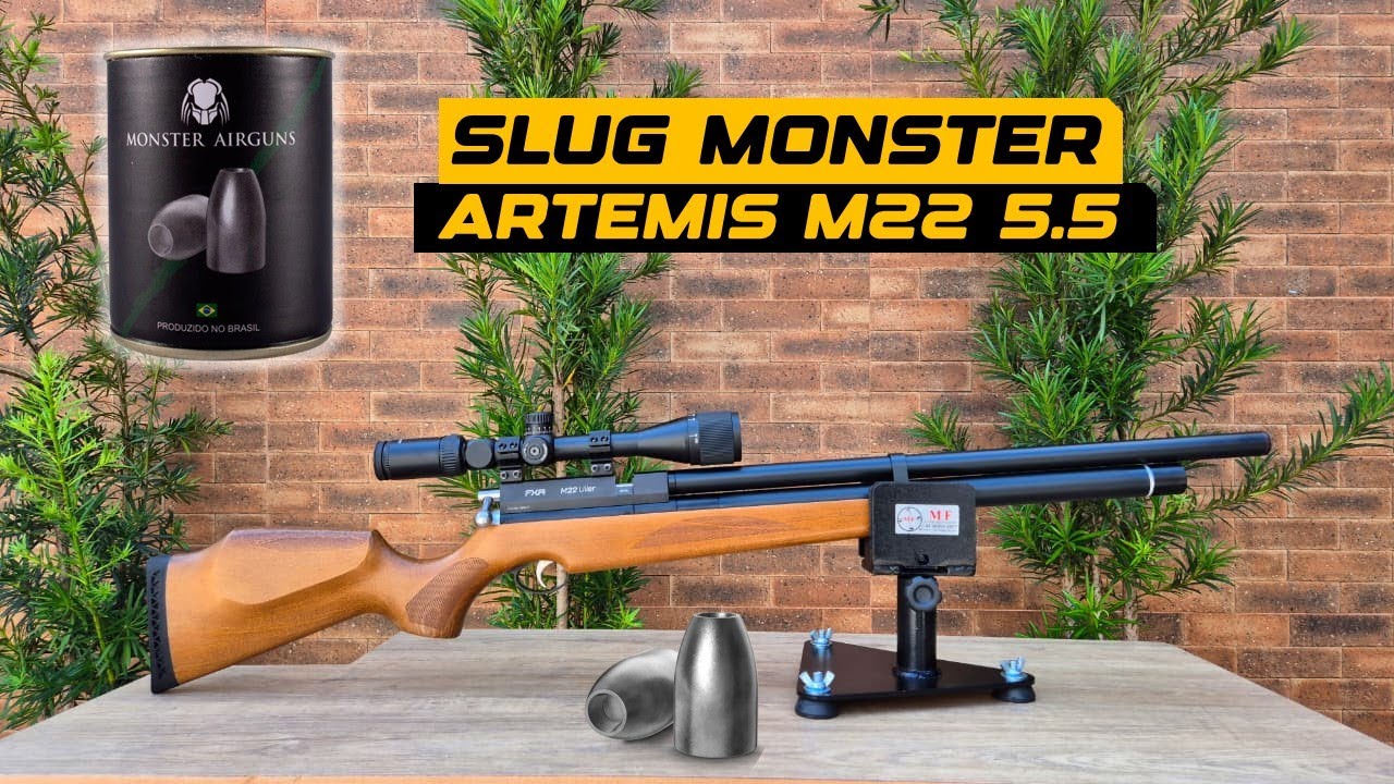 PRECISÃO ABSURDA COM SLUG MONSTER NA ARTEMIS M22 5.5