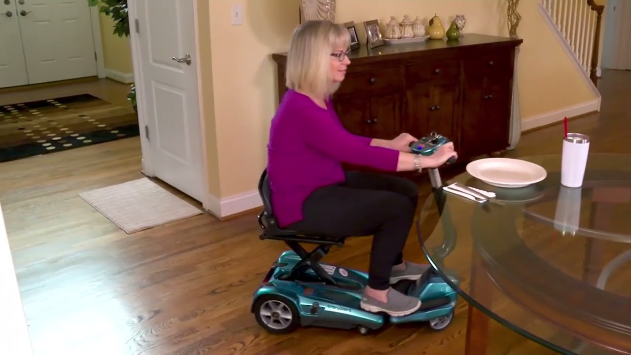 Складной дорожный электроскутер EV Rider Easy Move на QVC