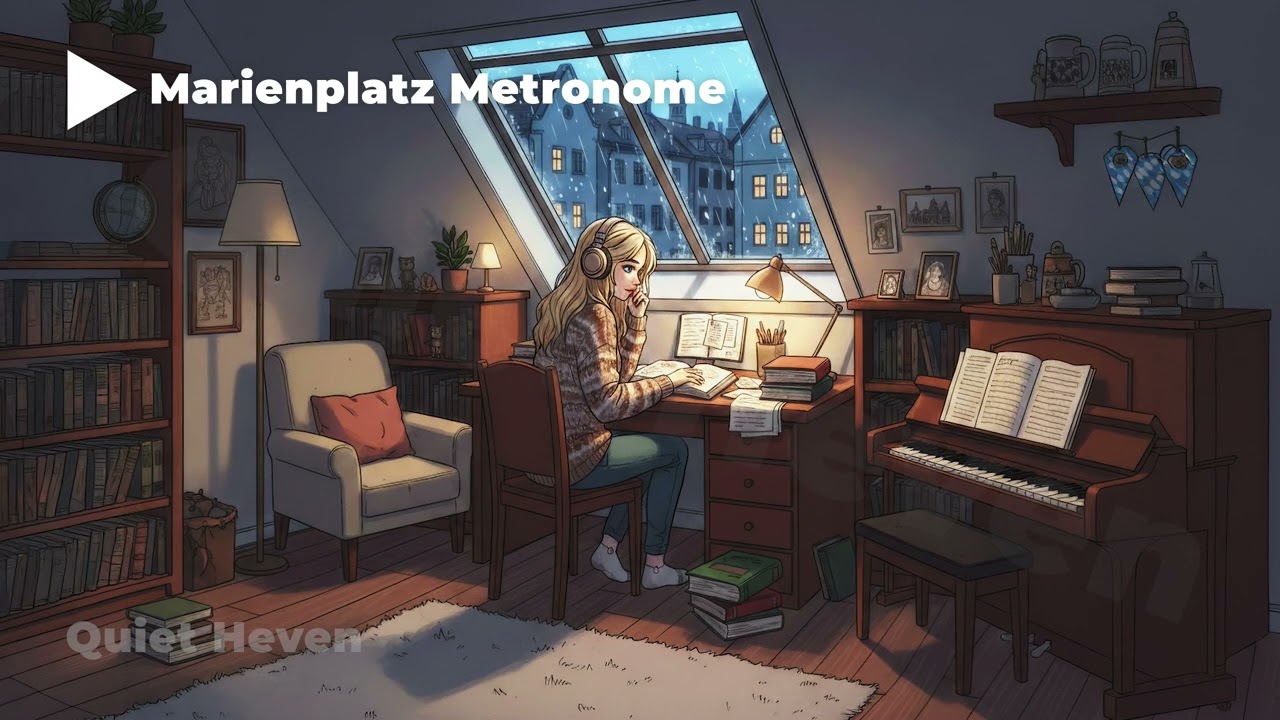 Marienplatz Metronome 📚 music for study and relax 🎵 [lofi hip hop] #lofi #relax