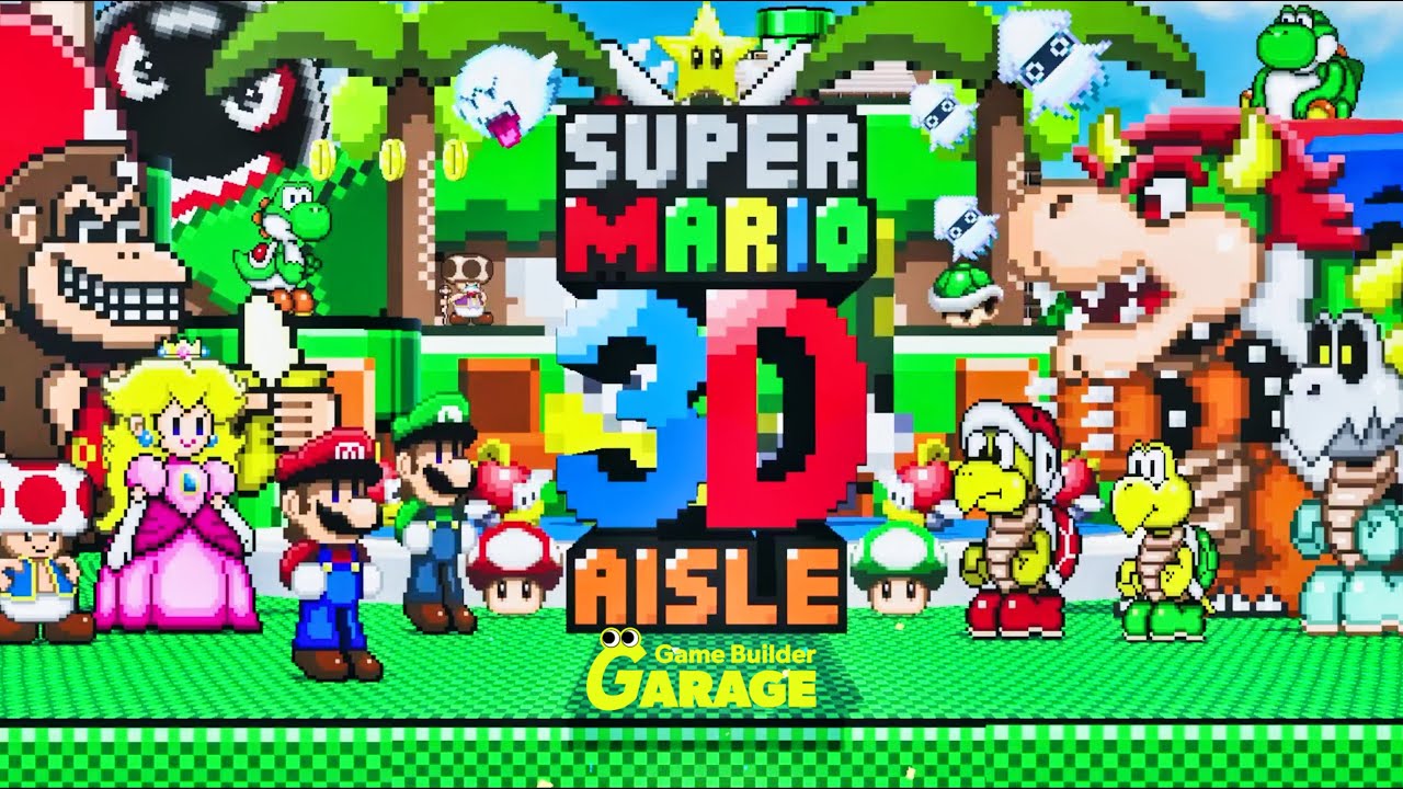 Эта 3D-игра Mario РАЗДВИНУЛА ГРАНИЦЫ Game Builder Garage