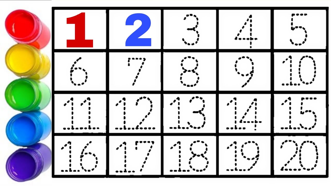 1234567890 Number drawing // Abcdefghijklmnopqrstuvwxyz🥰🥰🥰😍 larning // phonic sound  