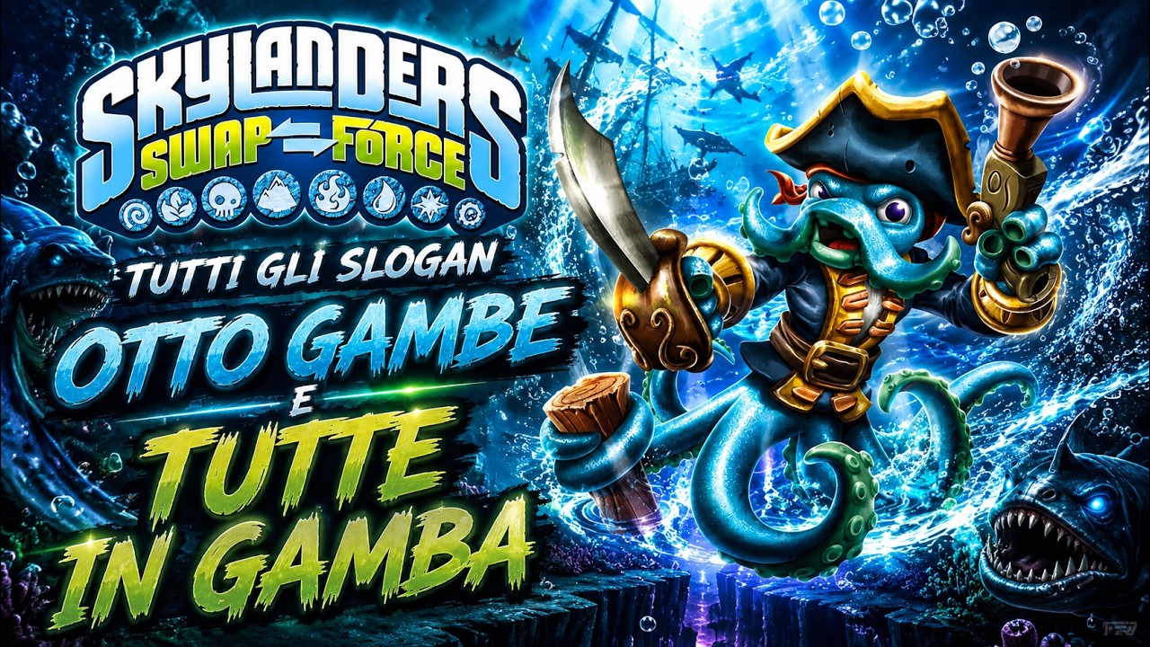 TUTTI GLI SLOGAN DI SWAP FORCE // Skylanders Swap Force - ITA ITALIANO