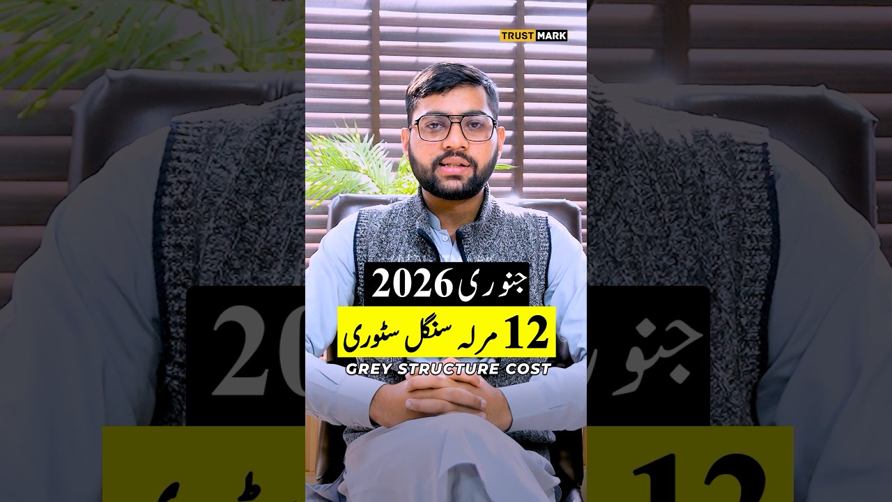 12 Marla House Construction Cost in Pakistan January 2026 