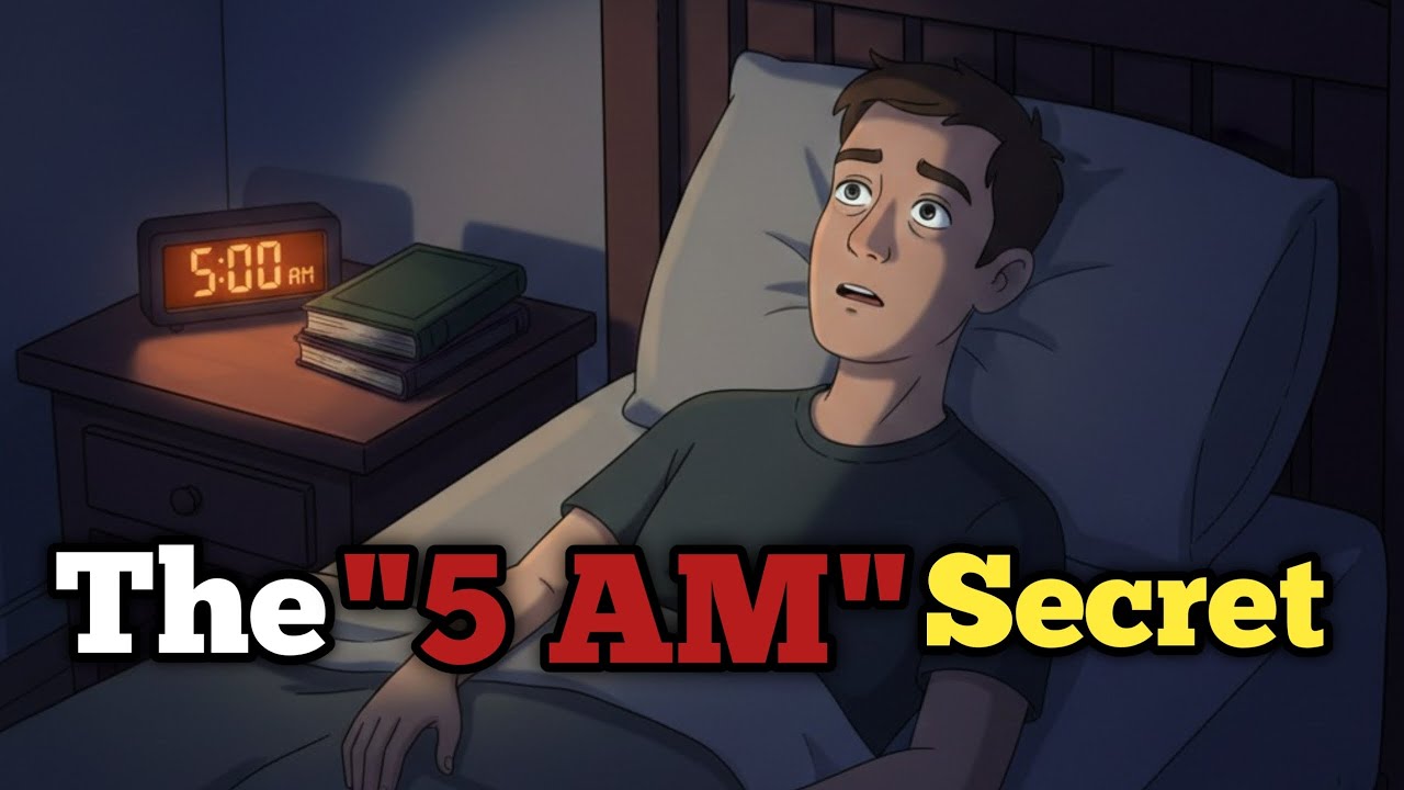 The 5 AM Secret That Changed His Life Forever | Powerful Morning     Habit | Motivational Story  