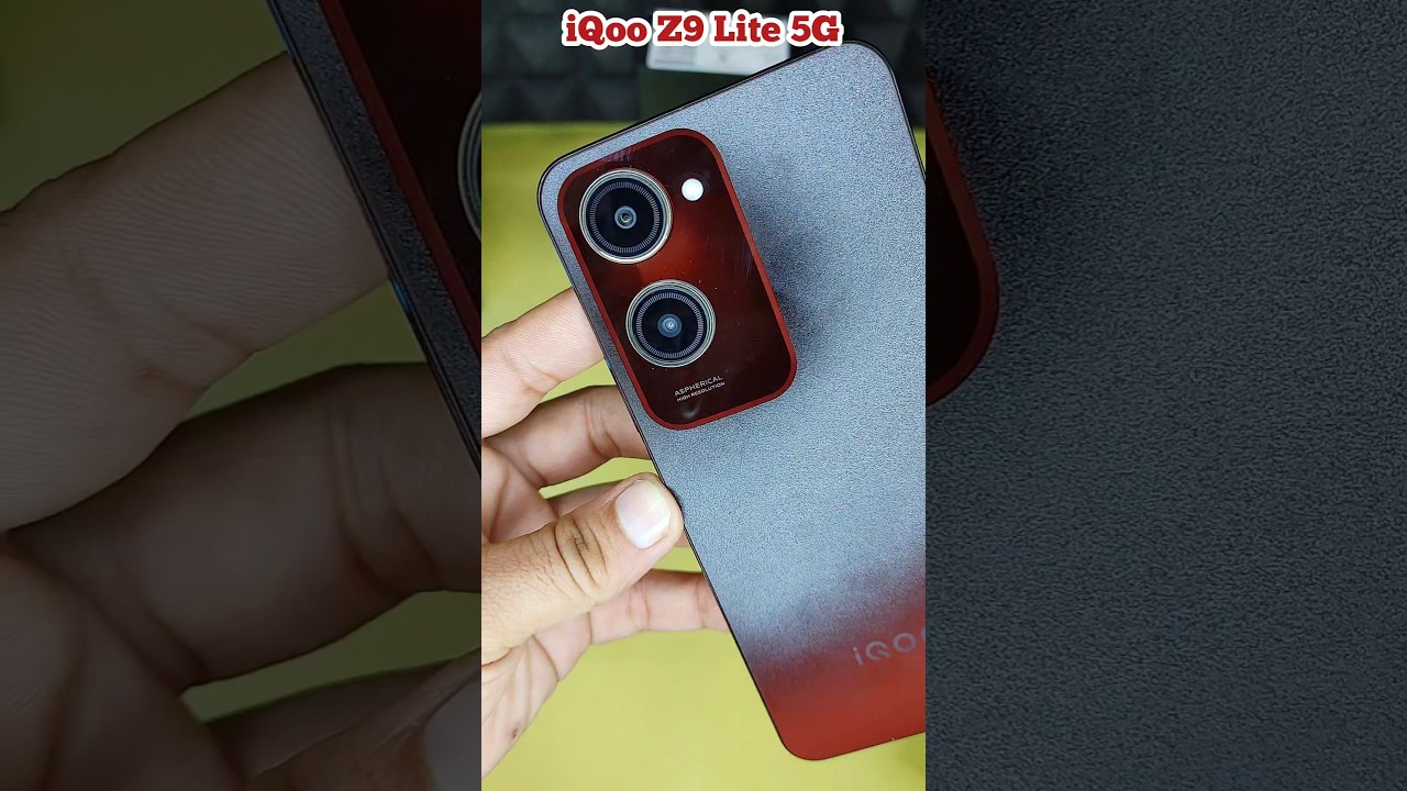iQoo Z9 lite 5g brown unboxing