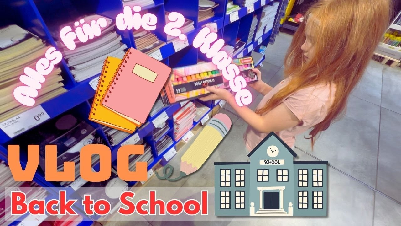 Back to School Haul 2025 I Einkauf der Schulsachen für die 2. Klasse I Family Fernweh