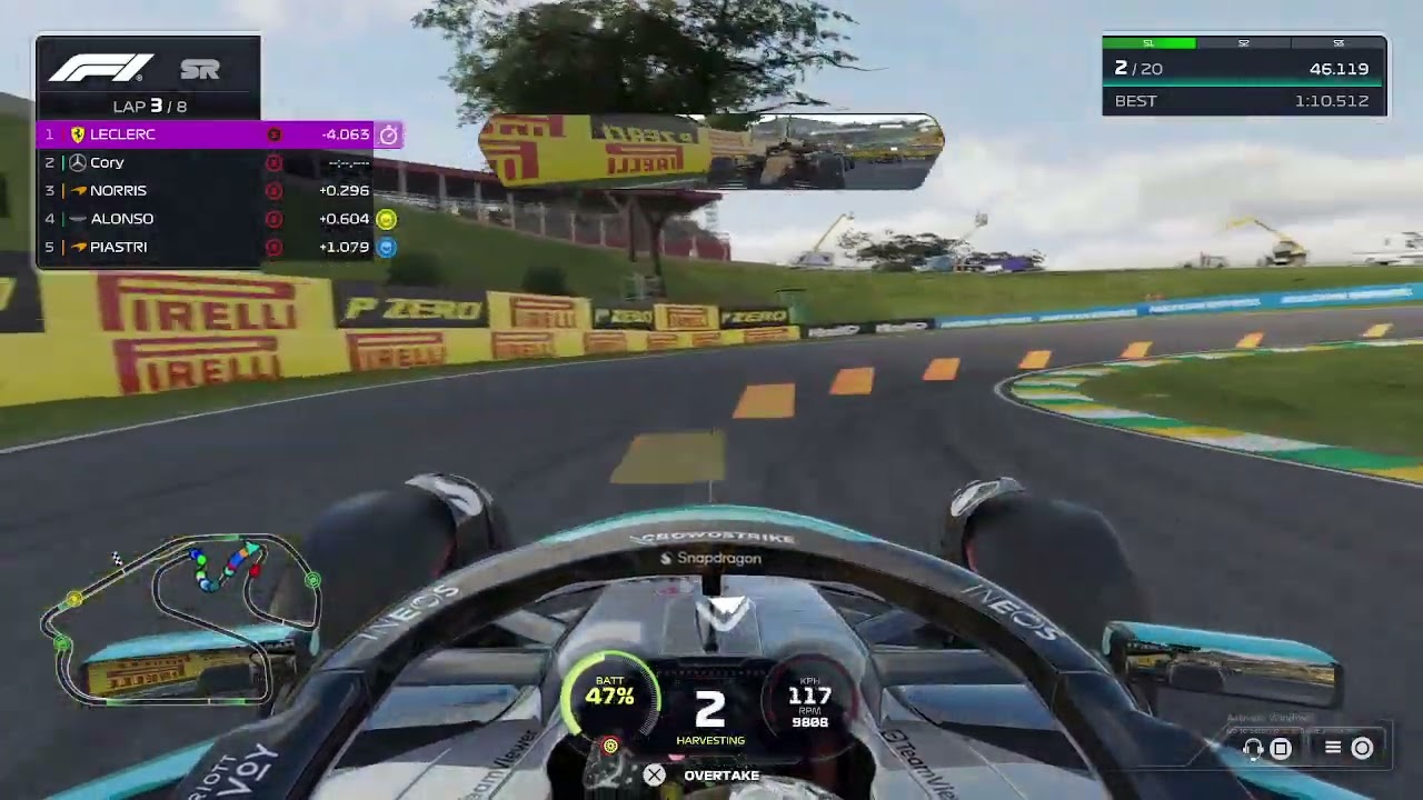 F1 25 | Driver Career S2 Ep.25 | Brazilian Sprint Race | Clawed to P2