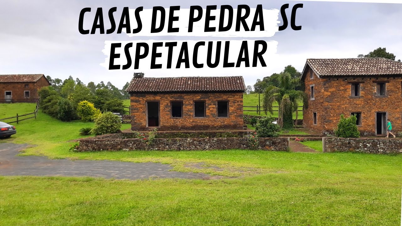 Casas de Pedra em Santa Catarina Nova Veneza
