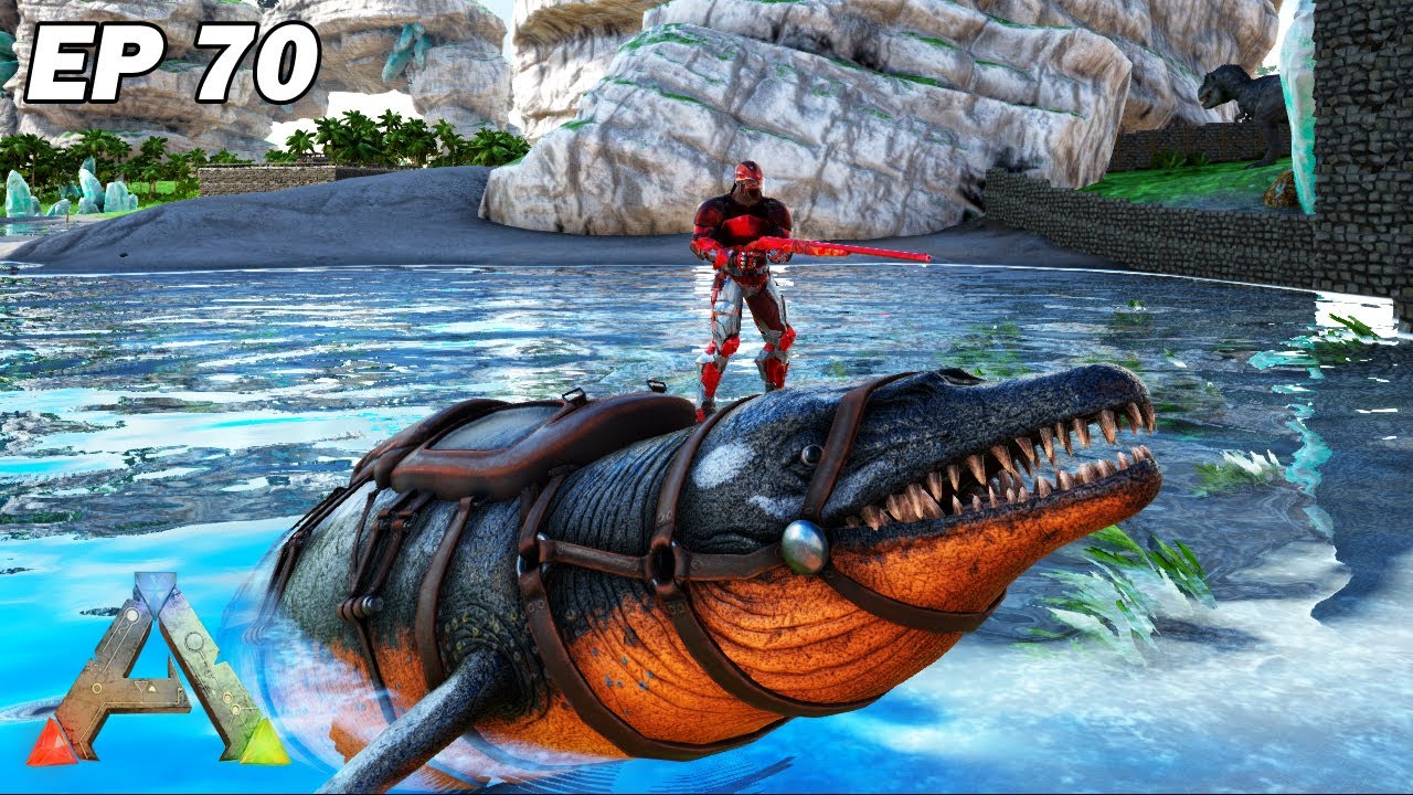 Je capture un super basilosaure ! Ark Survival Evolved Ep70 Arkfaxia S3