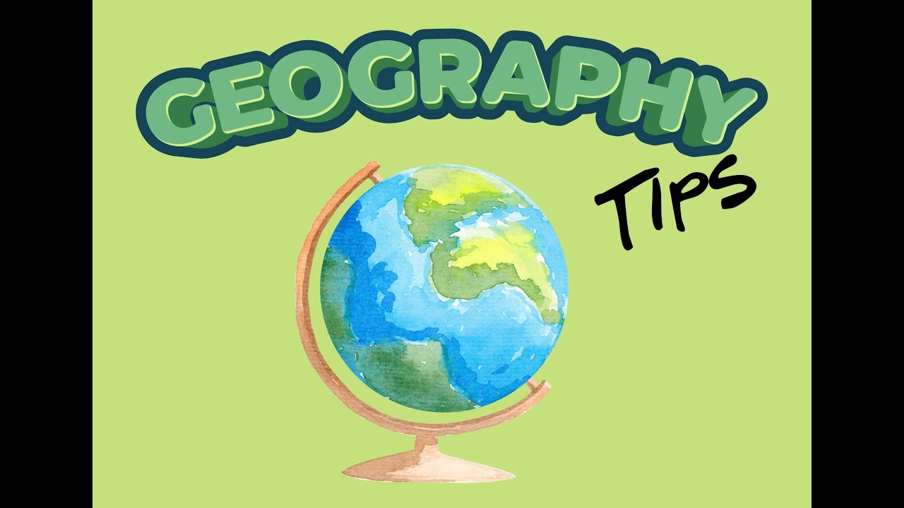 Geography Tips: Google Earth Maps