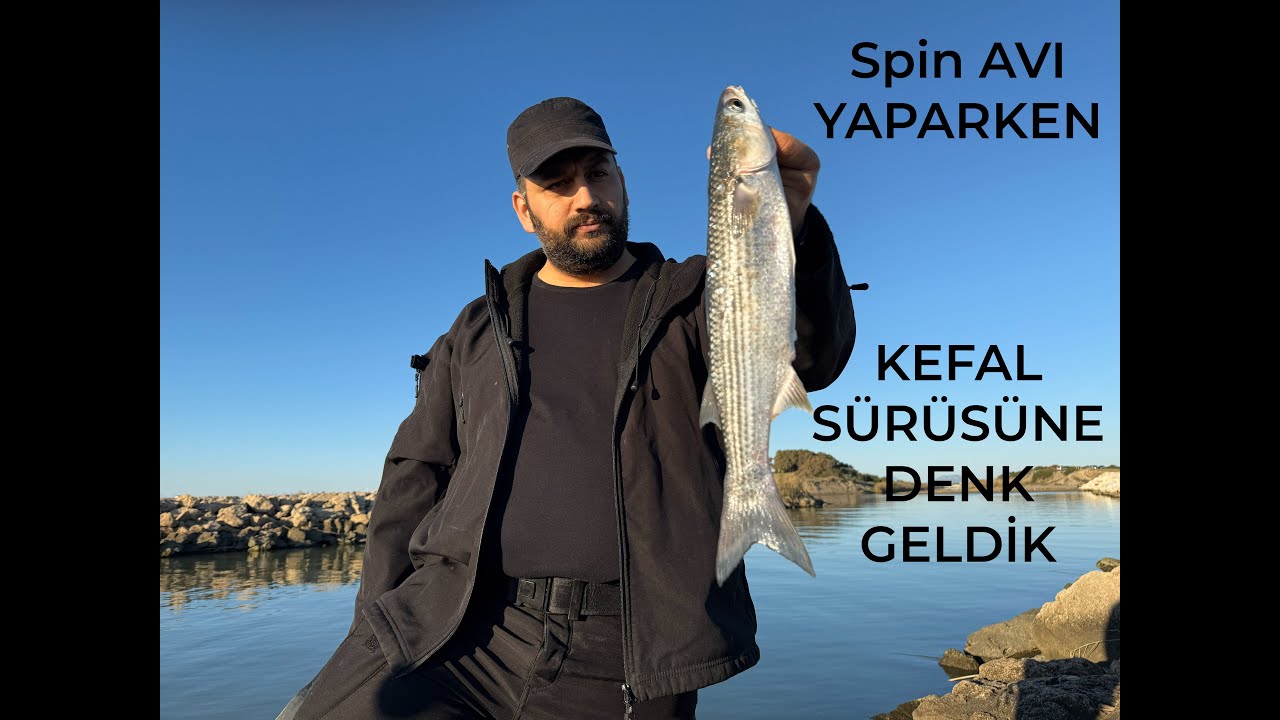 Spin Avı Yaptık KEFAL Geldi-Adana Karataş Balık Avı