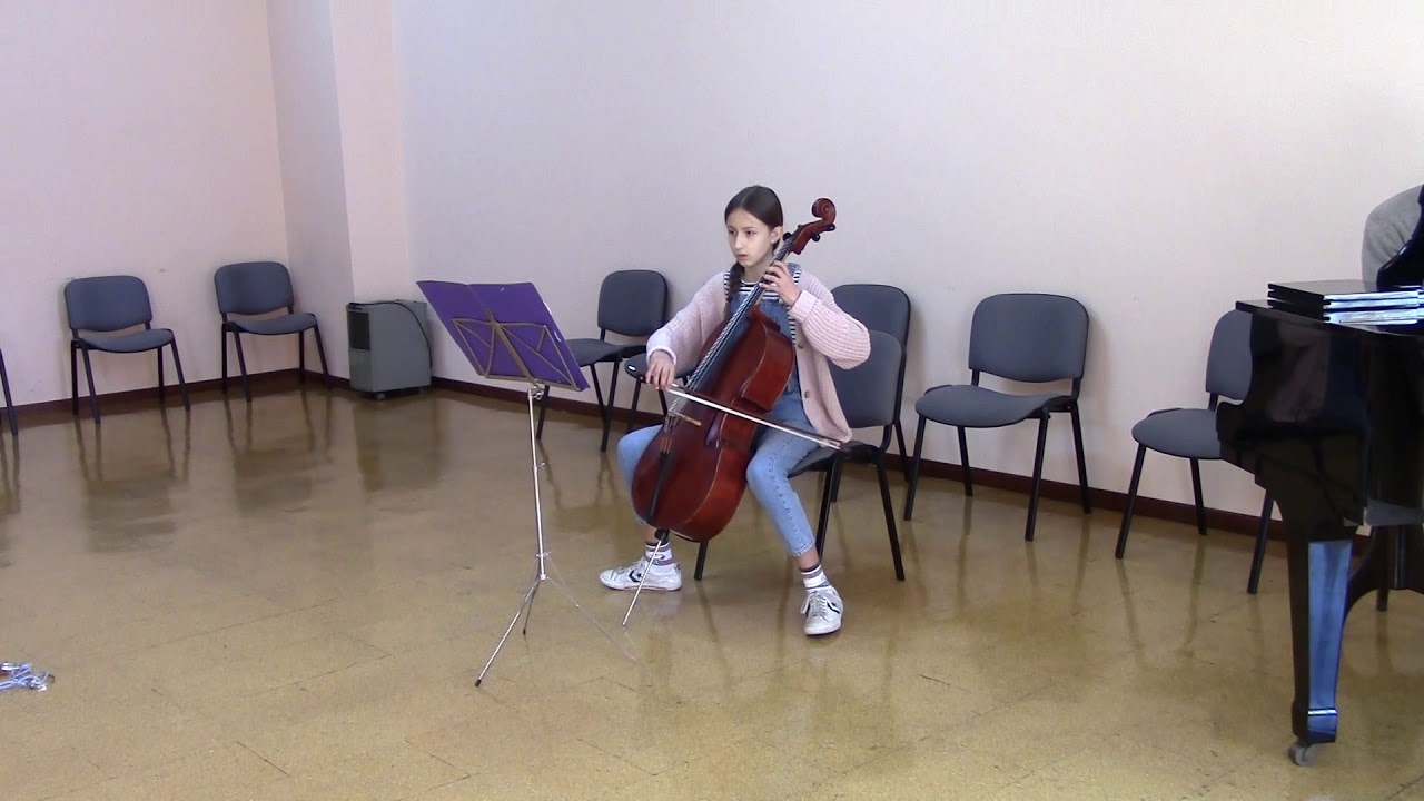 Cello sonata en mi menor (RV 40) I mov. A. Vivaldi - COPPELIA Música y Danza Vigo
