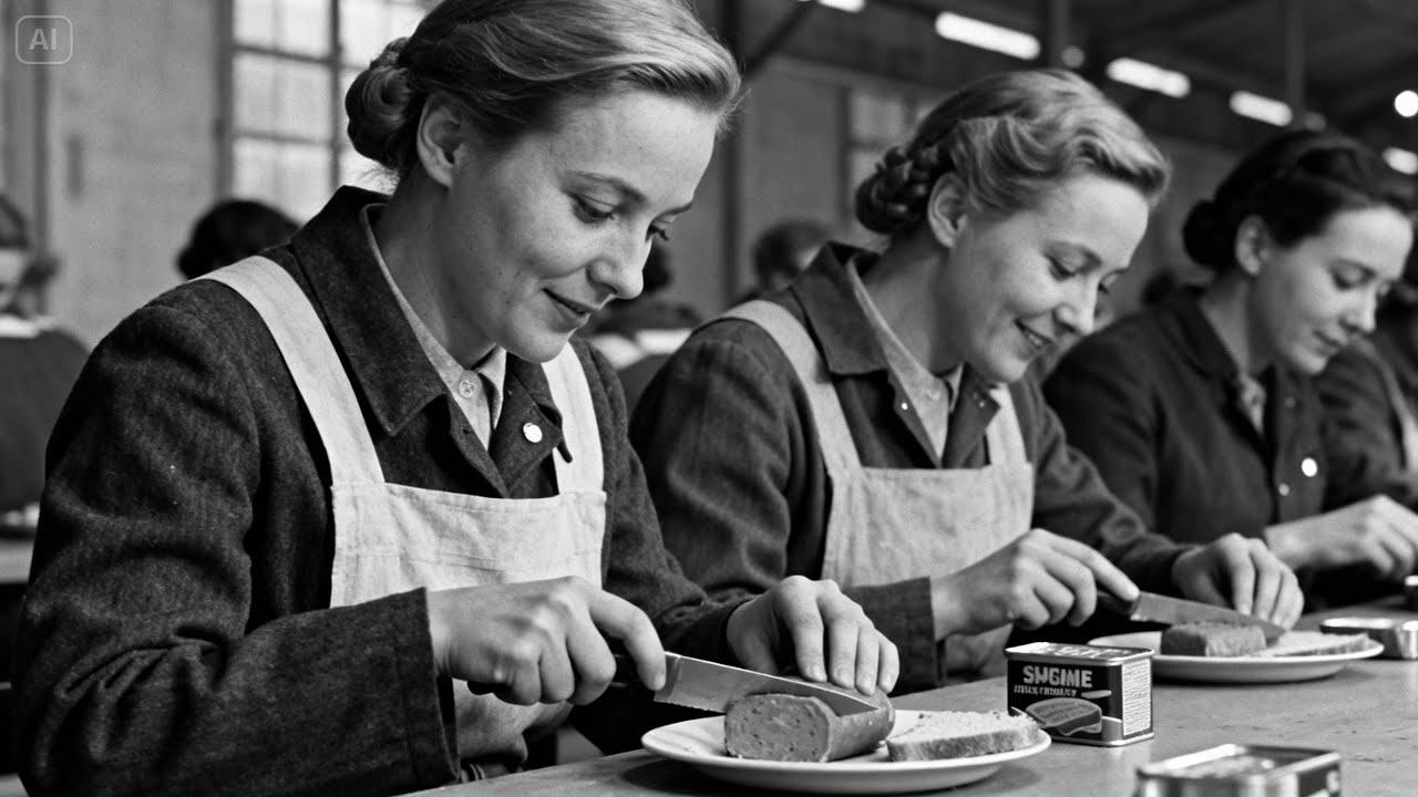 'The Americans Said, 'It's Just Spam'' | Female German POWs Treated It Like Christmas Dinner