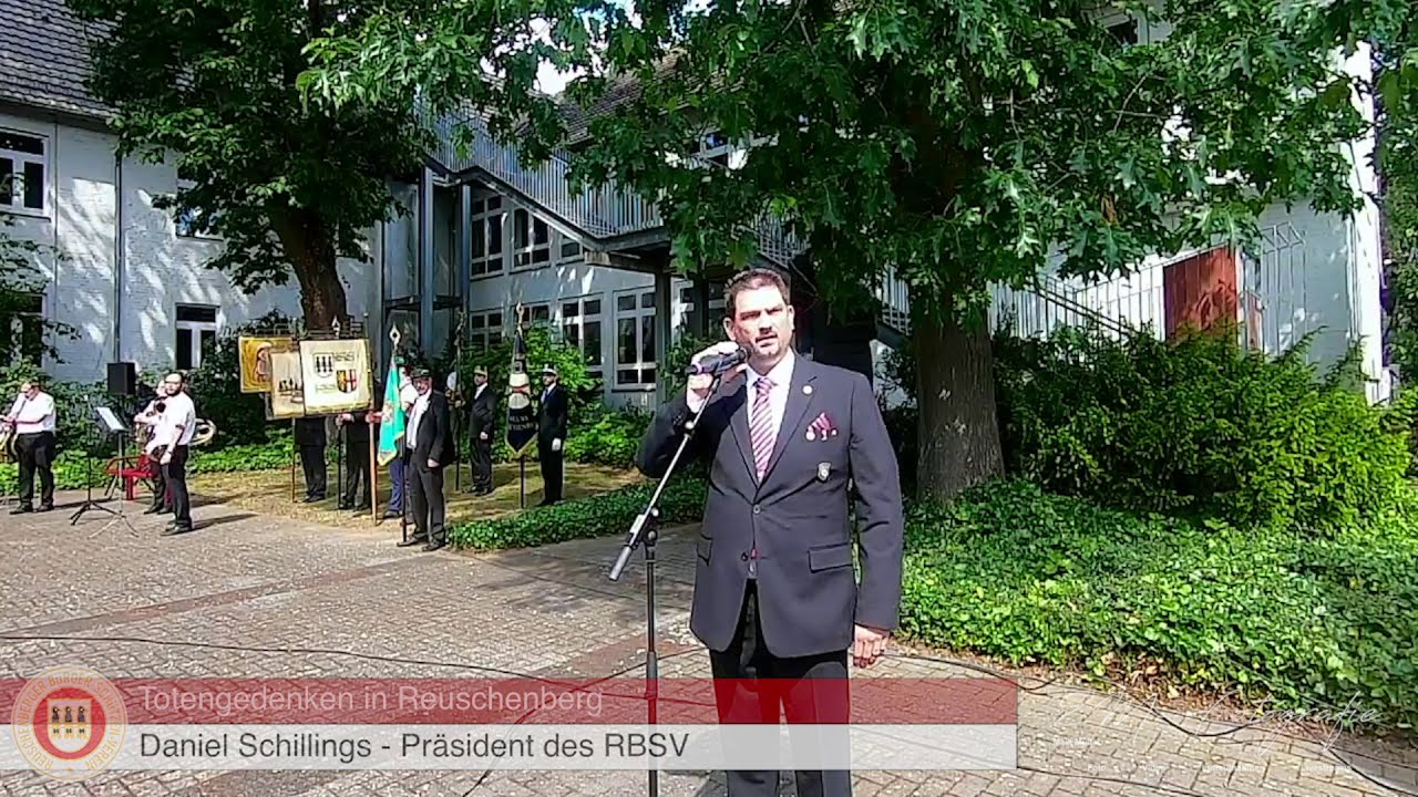 Totengedenken am 12.07.2020 in Neuss - Reuschenberg des RBSV