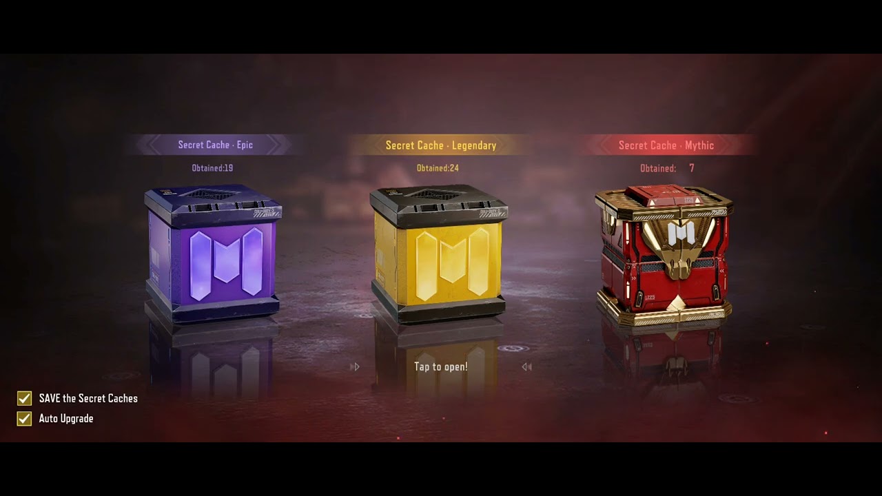 COD Mobile Opening 50 Secret Cache Crates