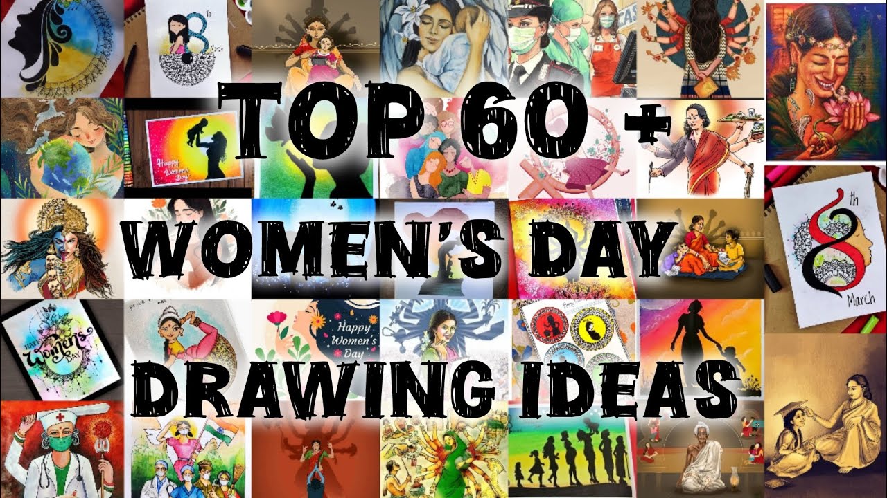 women's day drawing competition / women's day drawing easy / women's day drawing |Sweta crafty art