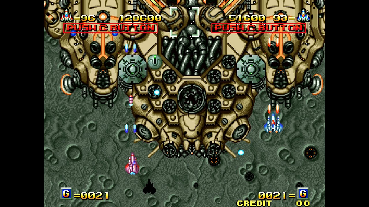 Alpha Mission II arcade 2 player Netplay 60fps