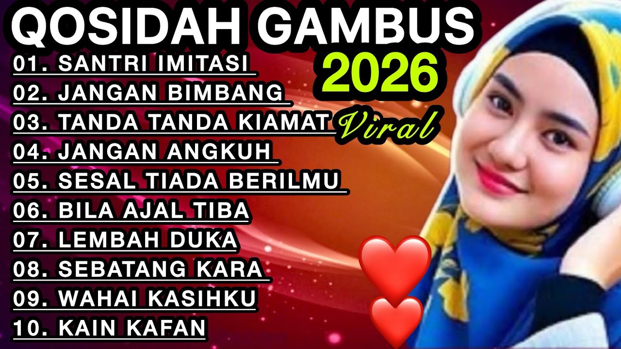 KOLEKSI TERMAHALL QOSIDAH GAMBUS MODERN ‼️MERDU PENYEJUK HATI ♥️ PALING ENAK ADEM DIDENGAR 
