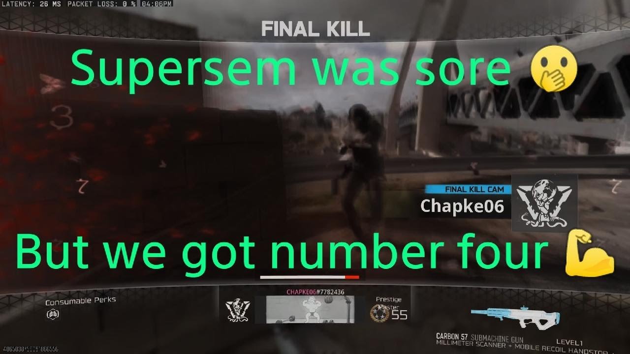 Call of Duty: Black ops royale win nr.4