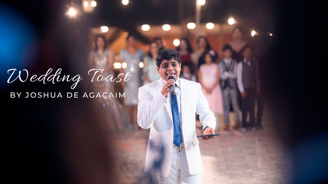 Wedding Toast song 2023 | Joshua De Agaçaim | Rubeun Weds Flossy | Goa wedding @joshuadeagacaim