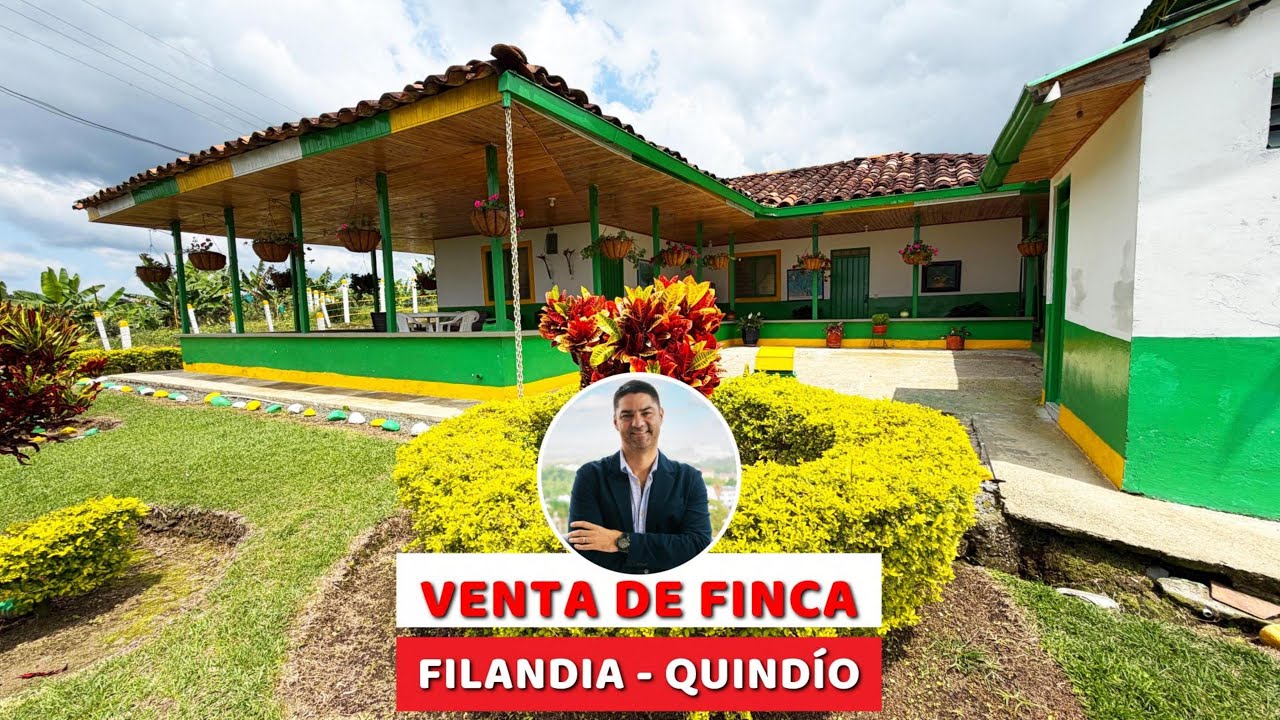 VENTA DE FINCA EN FILANDIA, QUINDÍO, COLOMBIA