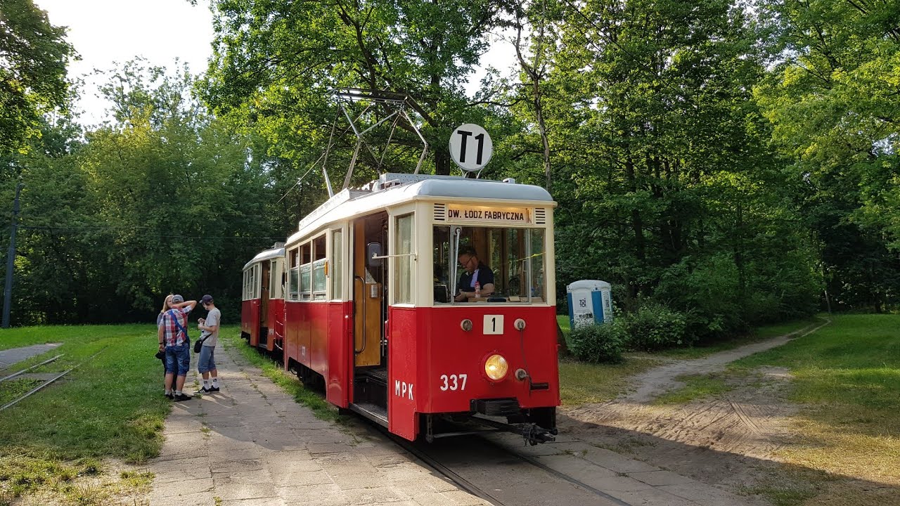 Konstal 5N + 5ND #337 + #664 @ MPK Łódź, Line T1