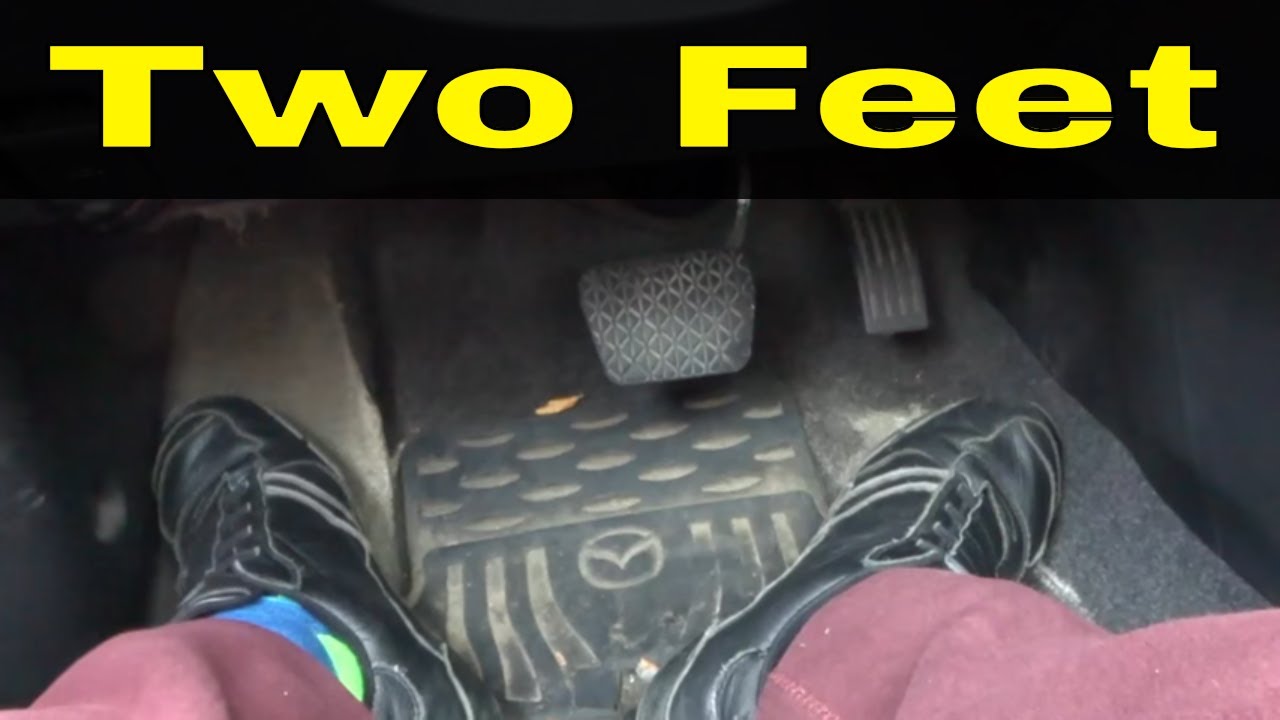 Driving With 2 Feet-Why You Shouldn't Do It