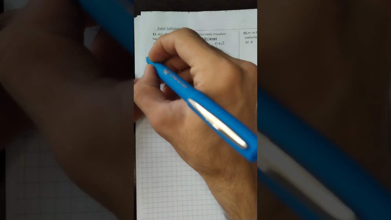 Vektorlar mövzusundan qəbula düşən suallar #qəbul #riyaziyyat #qebul #maths