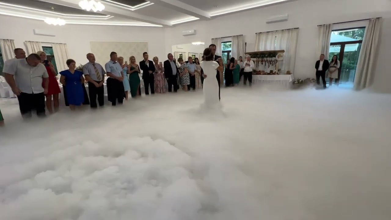 Ciężki dym na wesele Częstochowa i okolice Taniec w chmurach