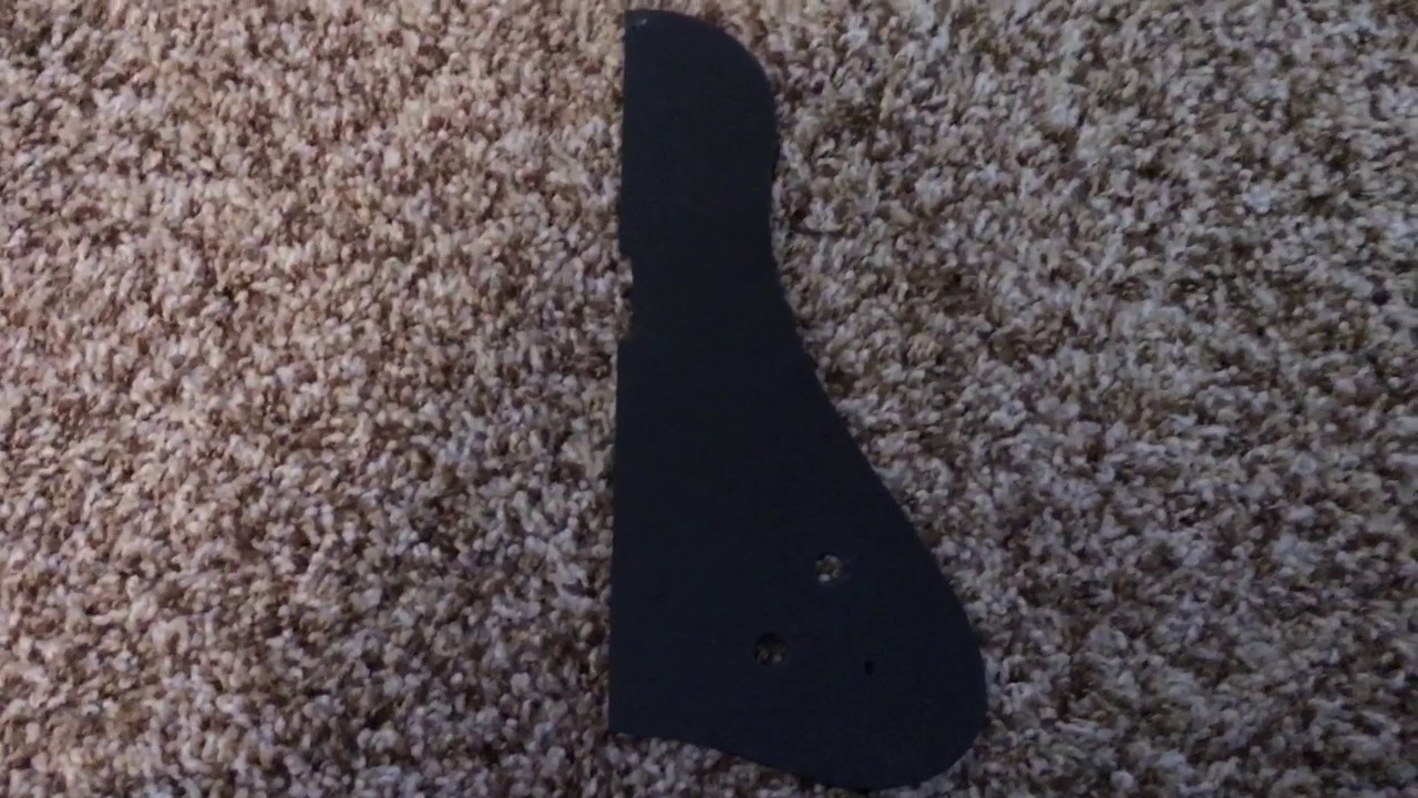 How to make a floating pick guard pickup for guitar