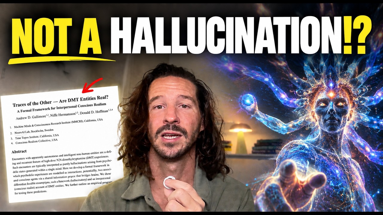 Scientists Say They Can Prove DMT Entities Are Real (REMARKABLE New Paper)