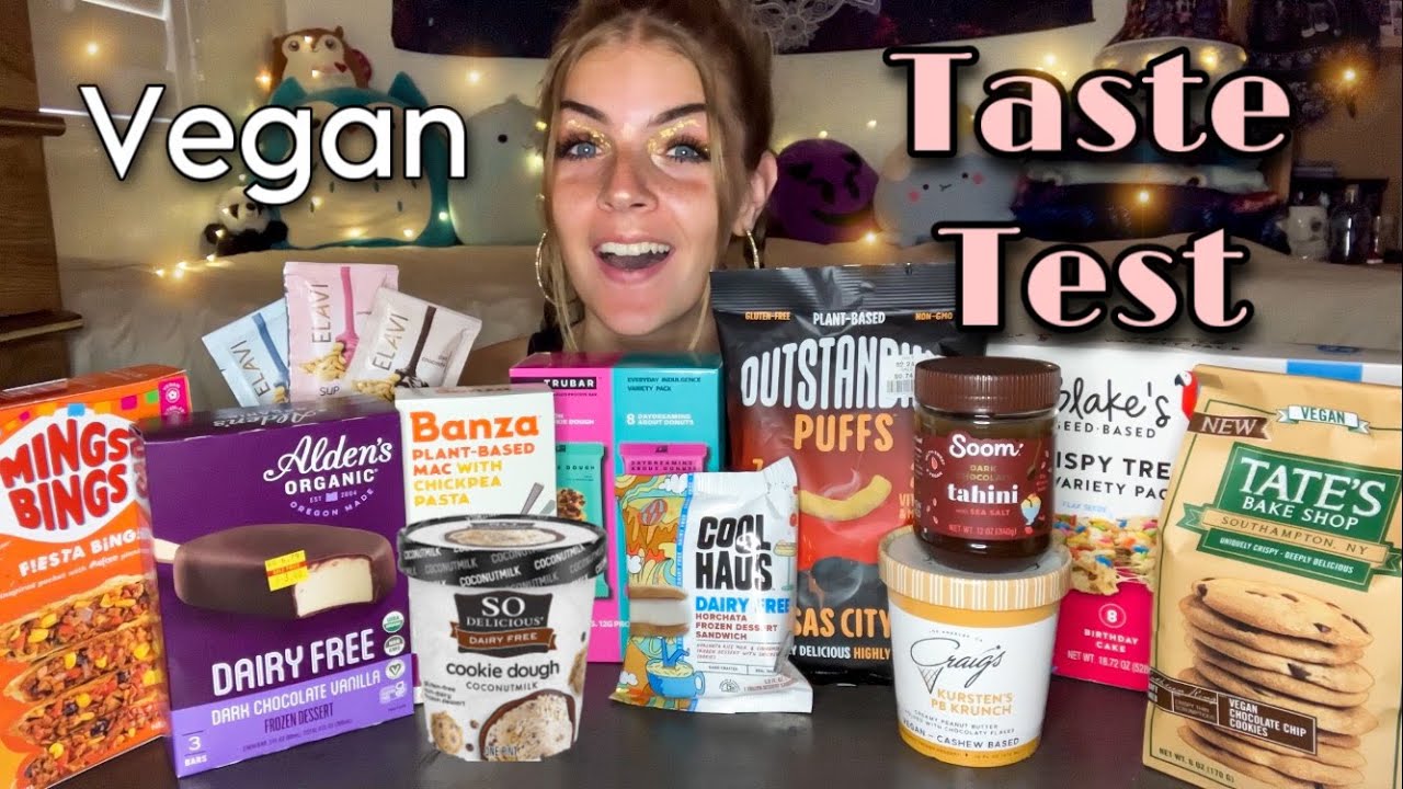 Taste Testing VEGAN FOODS! (Part 18 lol)