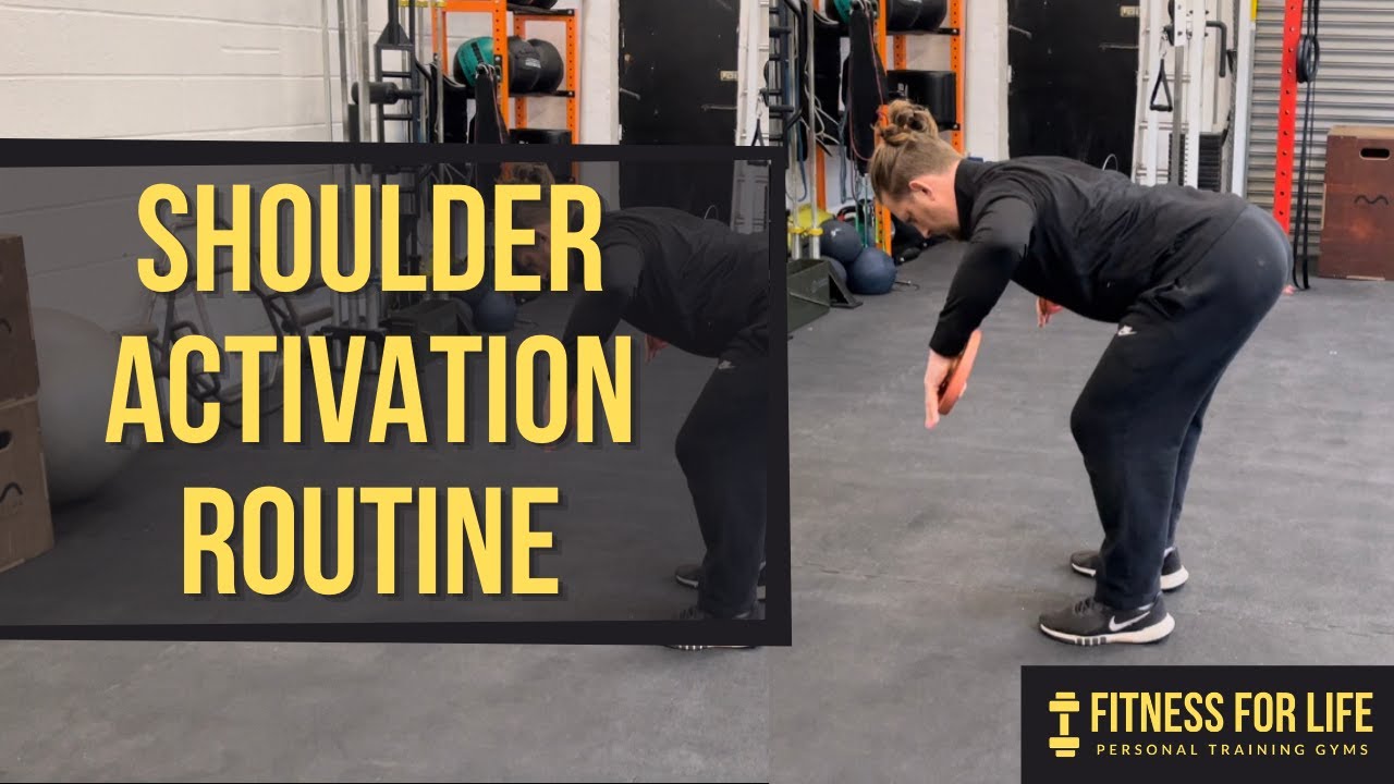 Shoulder Activation Routine - 4 Exercises to Warmup Your Shoulders #warmup #shoulderactivation