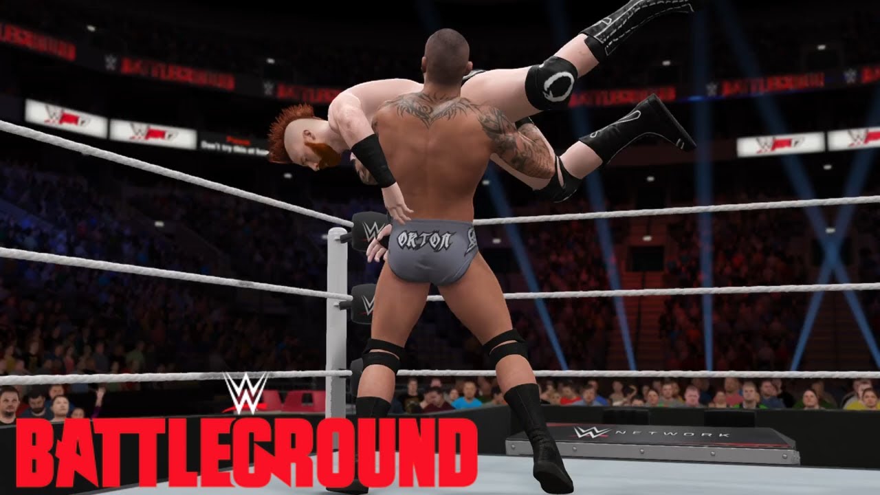 WWE 2K17 - Randy Orton Vs Sheamus - Battleground 2015 | PS5