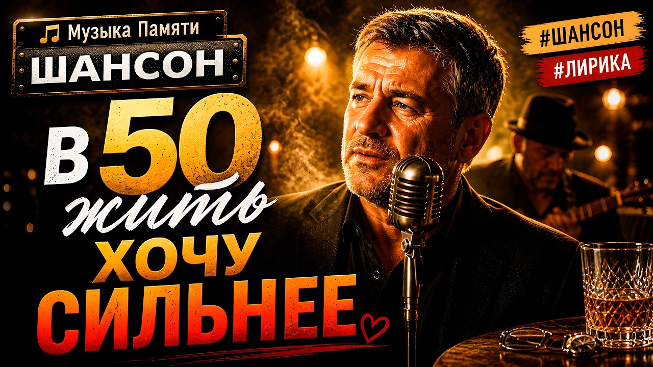 Музыка Памяти | А в пятьдесят охота жить сильнее           #шансон