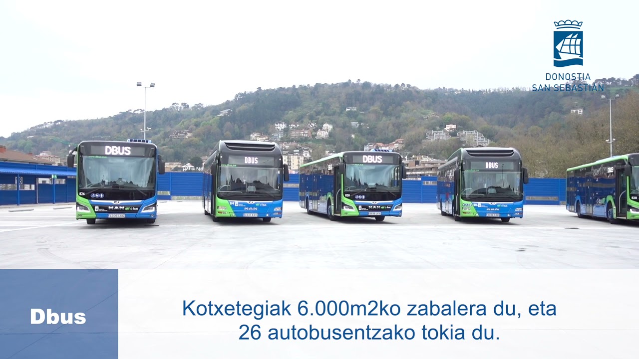 Dbus-eko kotxegeti berria | Nueva cochera de Dbus