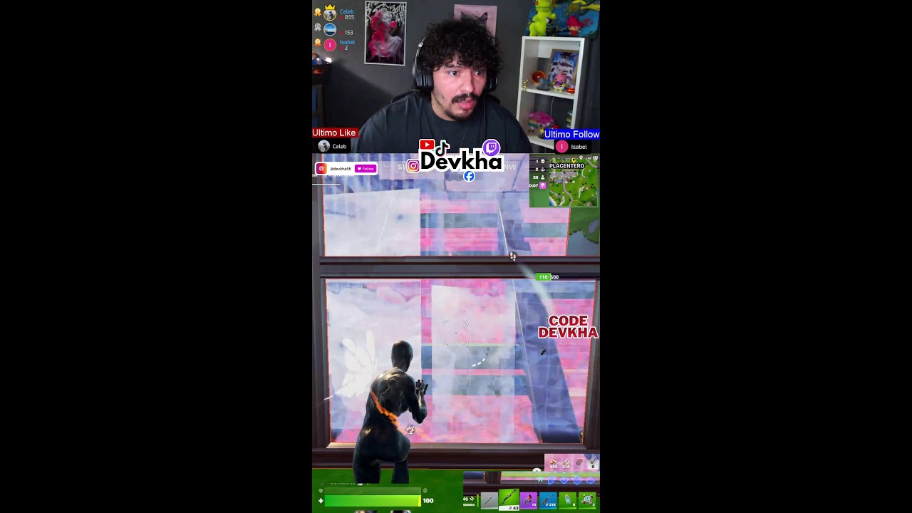 SUBIENDO A UNREAL - FORTNITE - Code. Devkha 💥#fortnite #shortvideo #gaming #clips #foryou #fyp