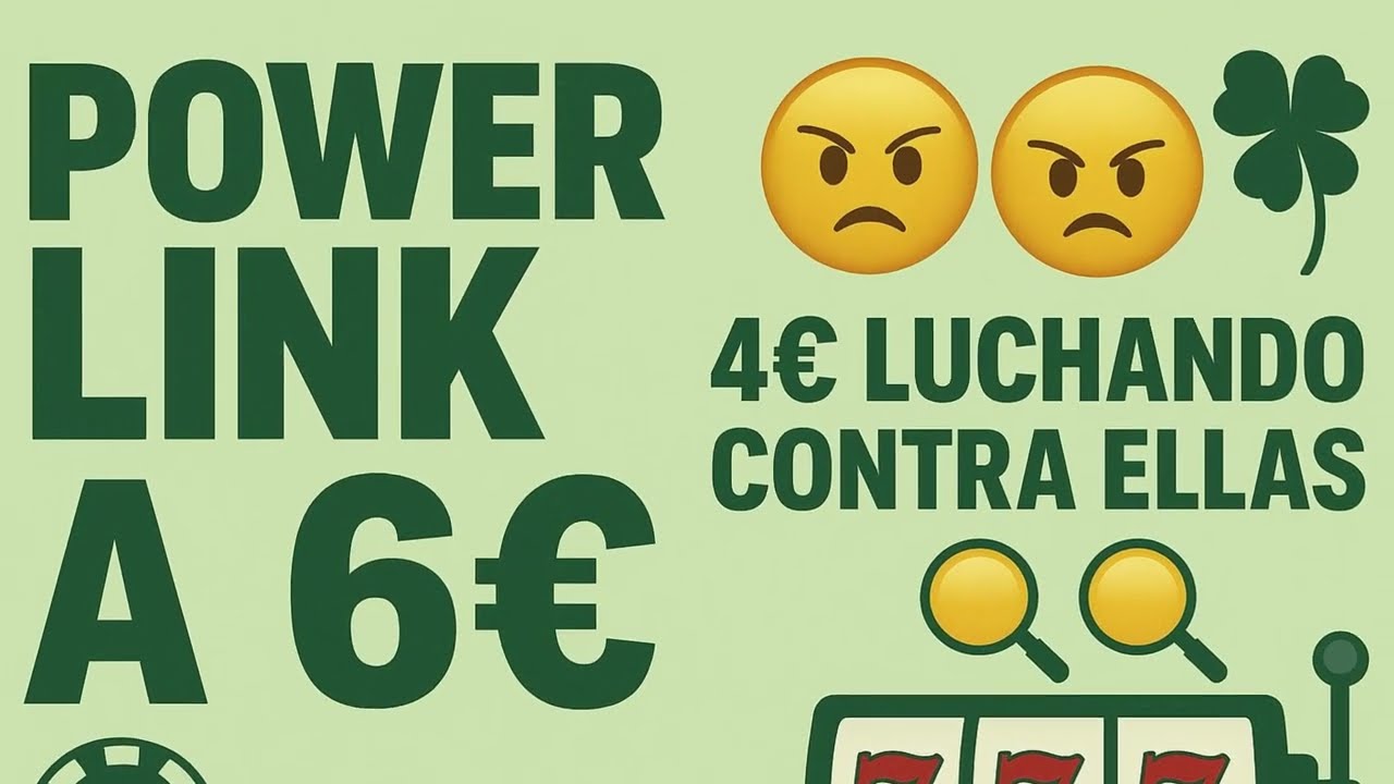 POWER LINK A 6€ y 4€!!!! Luchando contra ellas 🫨🫨#casino #slot #youtubeshorts #feedshorts #bonus 