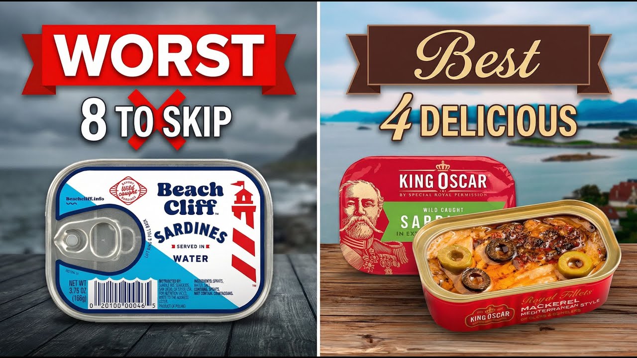 8 Canned Sardines to NEVER Touch in the US (And 4 That Are Unbelievably Good)