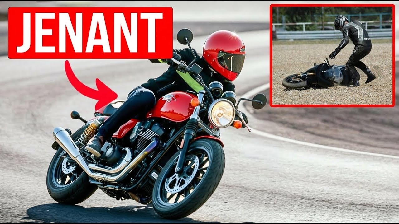 7 greșeli care îi fac pe aproape toți motocicliștii să cadă când merg încet