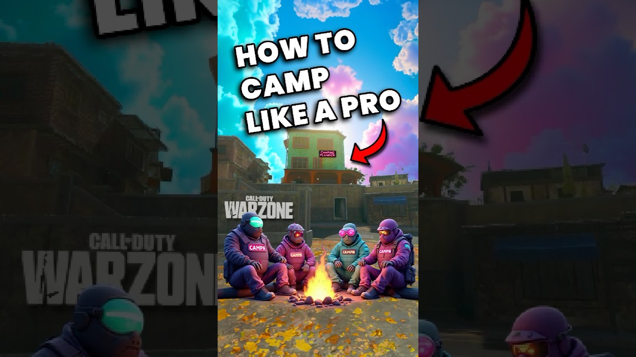 How to Camp Like a Pro in Warzone #cod #callofduty #shorts