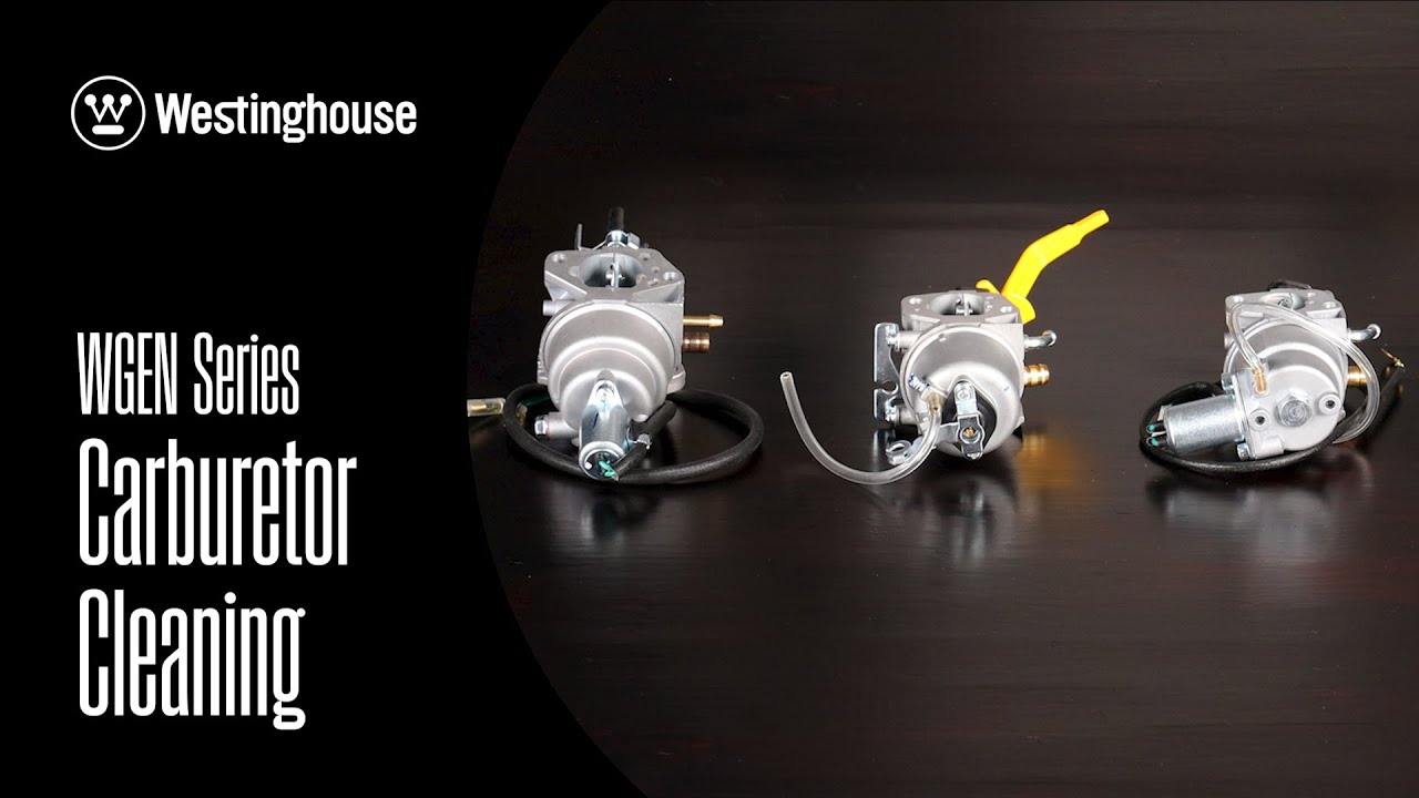 General Carburetor Maintenance - Westinghouse WGEN Series Portable Energy Generator