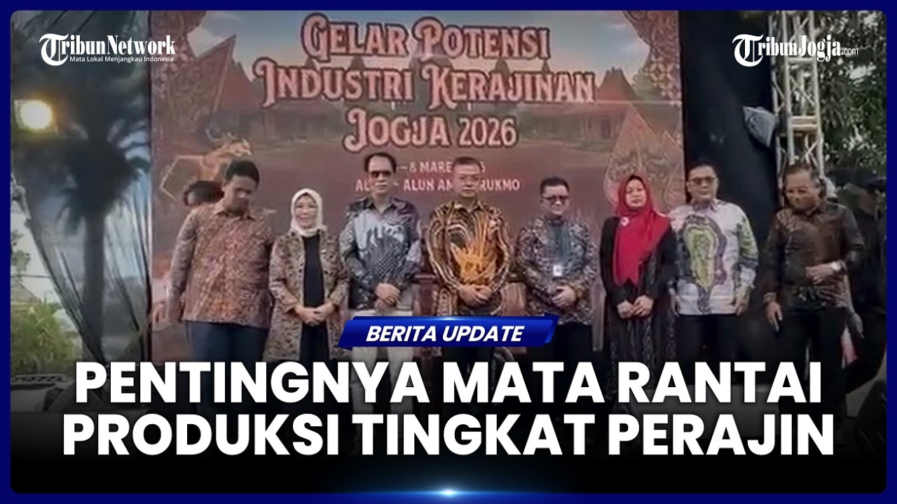GELAR POTENSI INDUSTRI KERAJINAN JOGJA 2026, PERLUAS AKSES PASAR KE RITEL NASIONAL