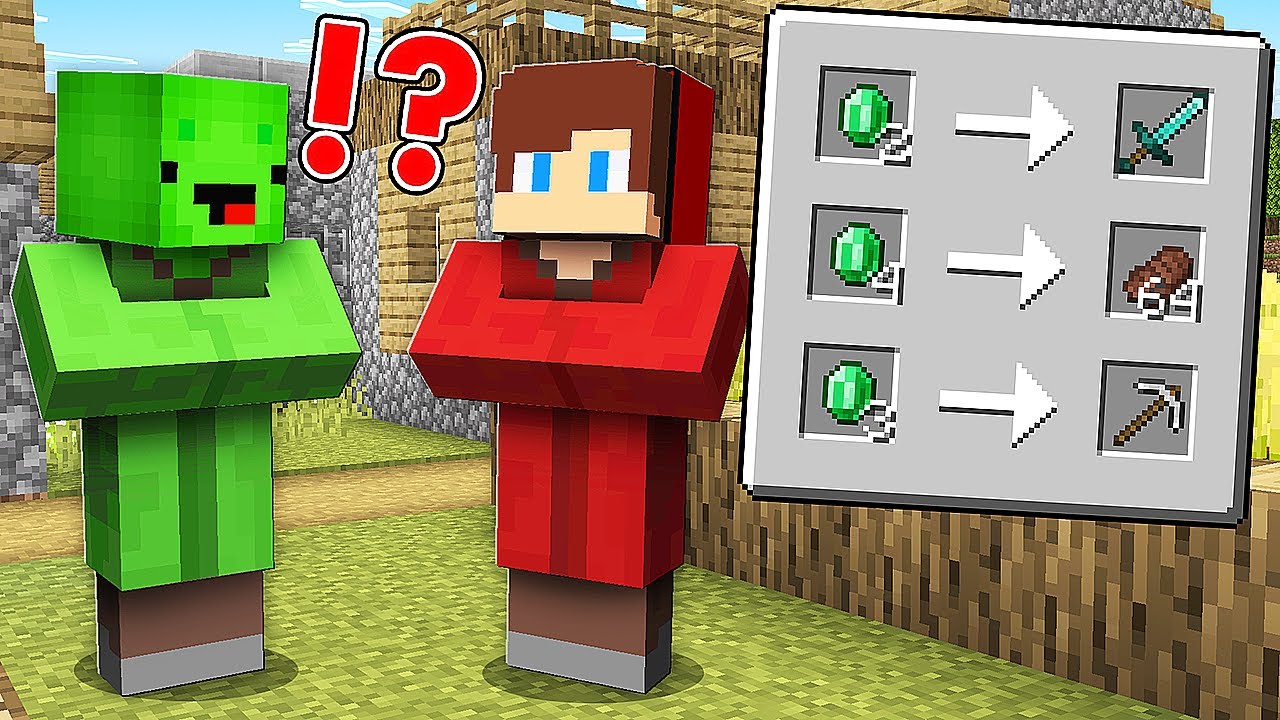 HOW Mikey and JJ BECAME VILLAGER in Minecraft ! Best of Maizen - Compilation