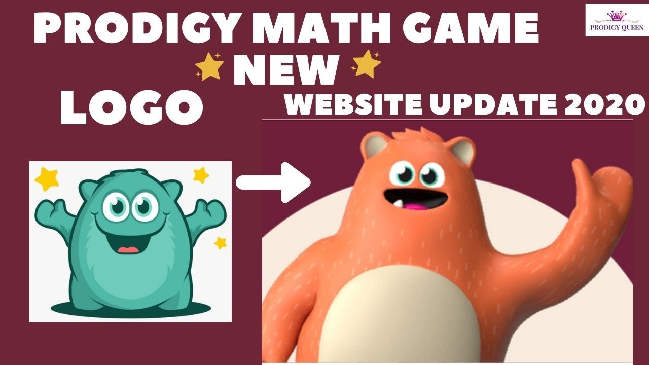 PRODIGY MATH GAME | Prodigy NEW Website Update, LOGO, MONSTER Update August 2020.