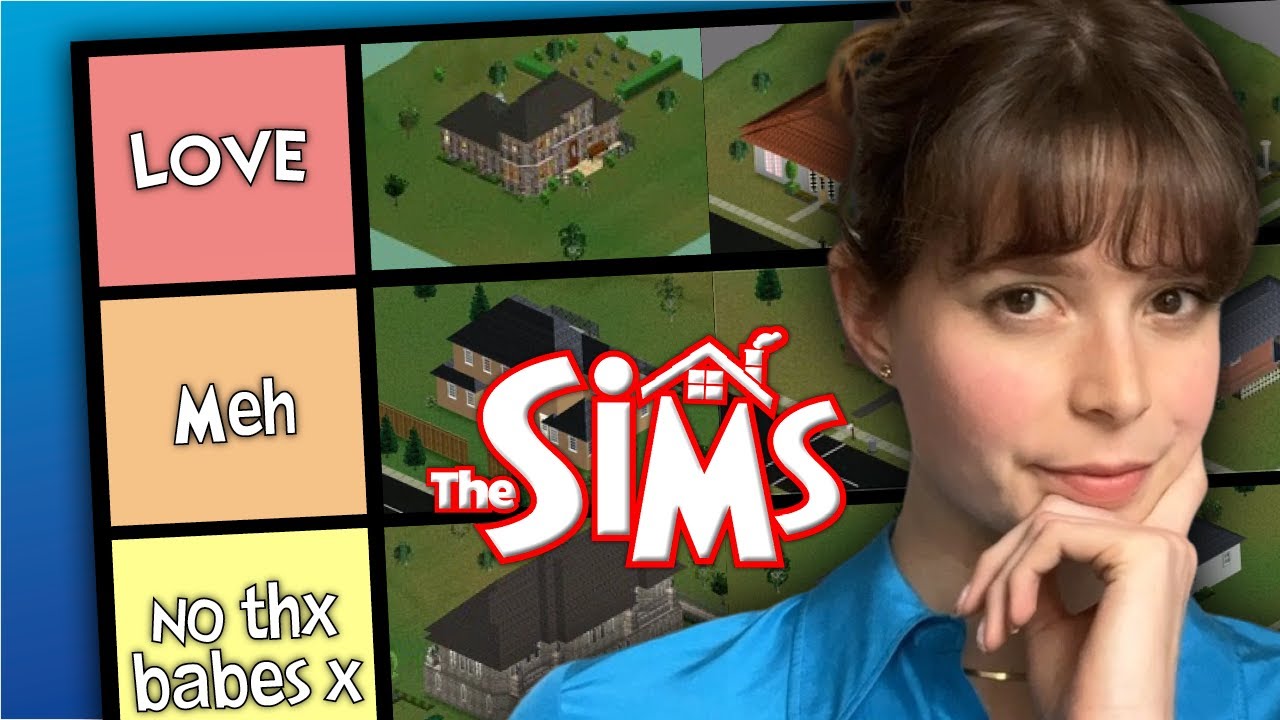 Ranking every house in The Sims Deluxe Edition