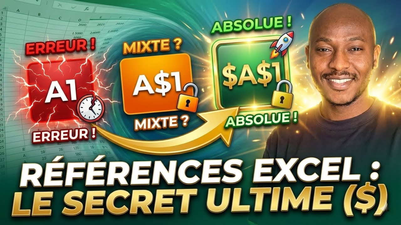 Maîtrise les REFERENCES Excel et évite les ERREURS de débutant