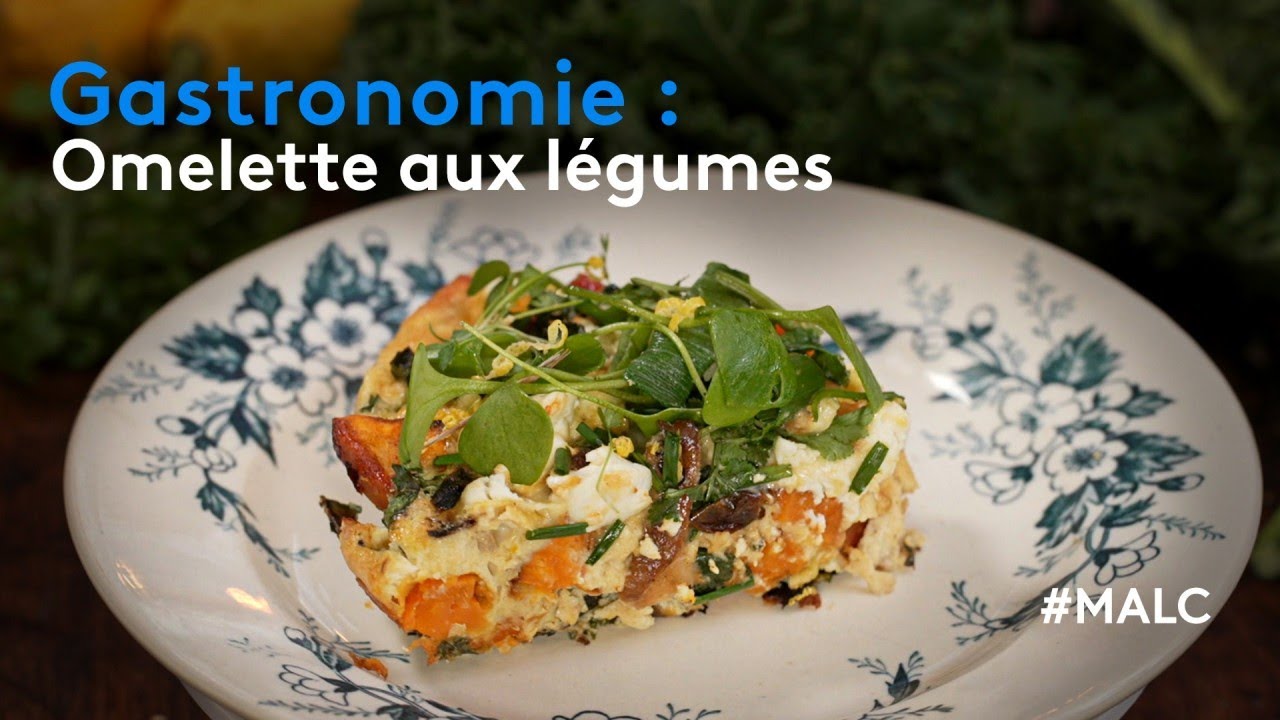 Gastronomie : omelette aux légumes